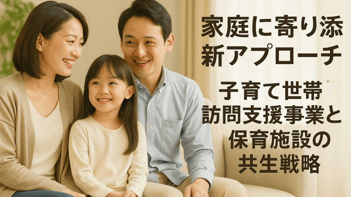 家庭に寄り添う新アプローチ──子育て世帯訪問支援事業と保育施設の共生戦略